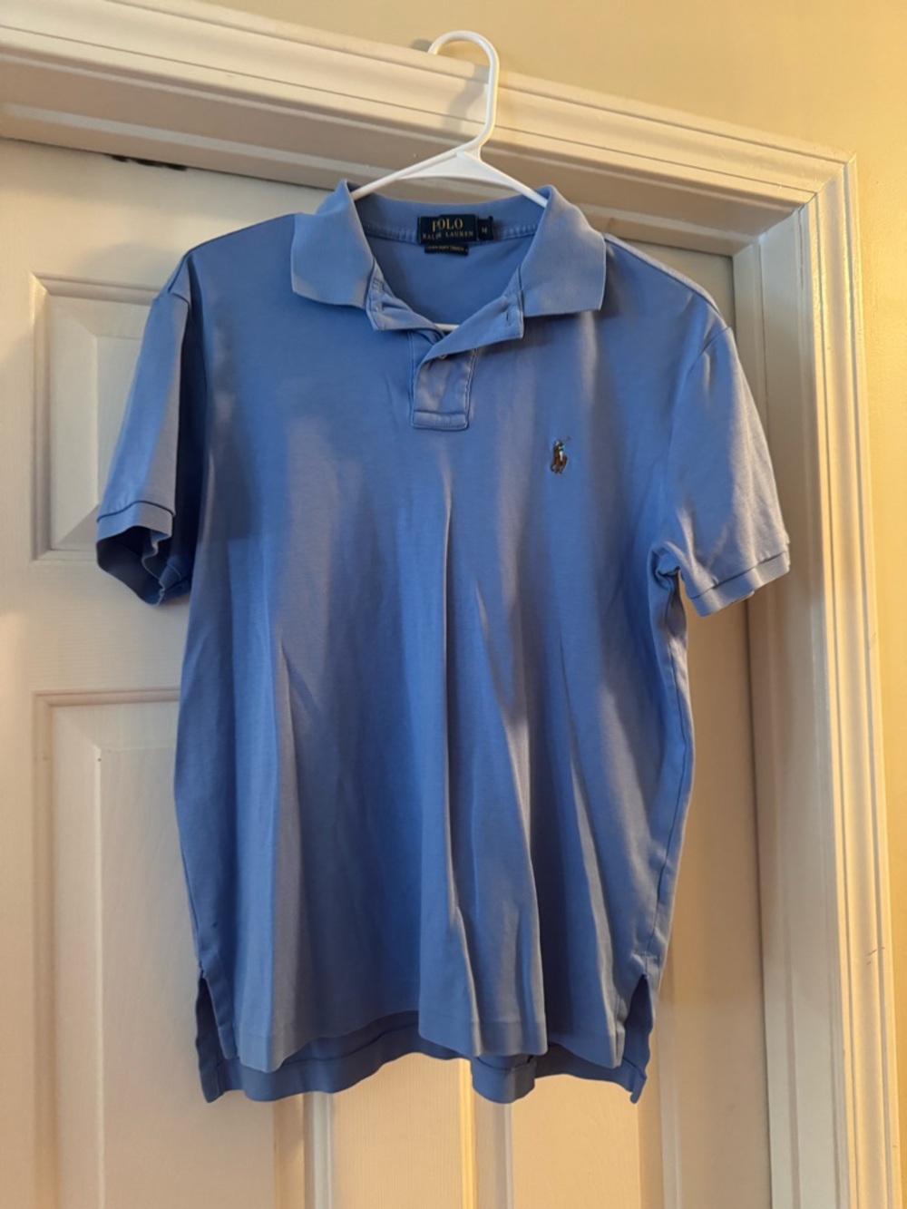 Ralph Lauren Men’s Short-Sleeve Polo in Sky Blue